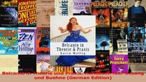 Download  Belcanto in Theorie und Praxis Handbuch fuer Gesang und Buehne German Edition Ebook Free