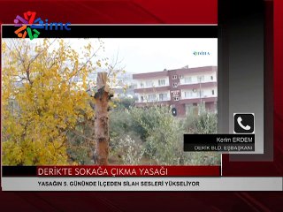 Derik sokağa çıkma yasağı