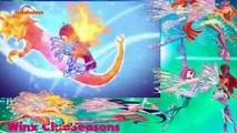 Winx Club 6x03 Sirenix Mieles Transformation Russian Nickelodeon!