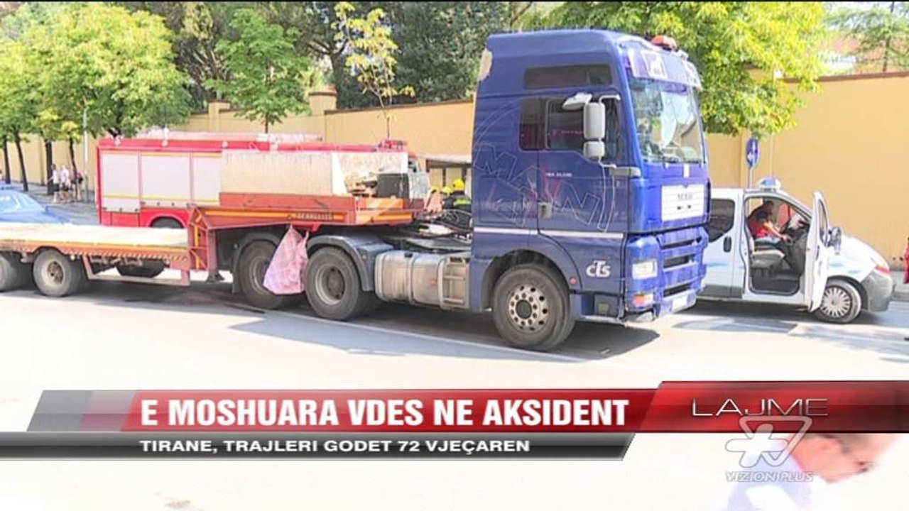 Tiranë, vdes e moshuara në një aksident - News, Lajme - Vizion Plus