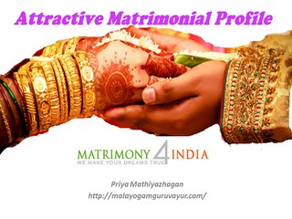 Attractive Matrimonial Profile