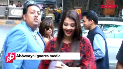 Aishwarya Rai Bachchan AVOIDS getting CAPTURED - Bollywood News