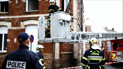 Saint-Quentin : un violent incendie rue des Oiselets fait 2 victimes