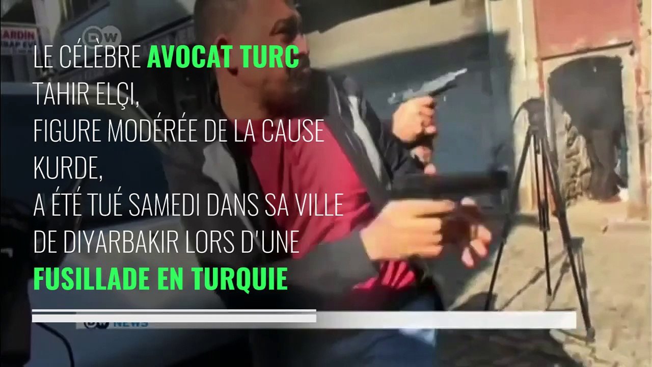 Les images de l'assassinat de l'avocat kurde en Turquie
