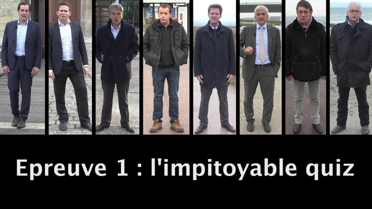 Grand jeu des Régionales. Les huit candidats se frottent à notre première épreuve : l'impitoyable quiz