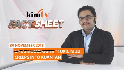 Fact Sheet - November 30: "Toxic mud" creeps into Kuantan