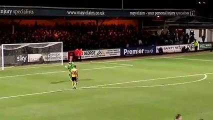 Dünyanın en ilginç golü!