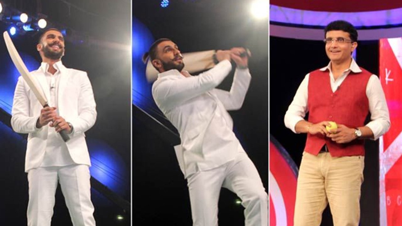 Ranveer Singh, Sourav Ganguly At NDTV Coca Cola Support My School Telethon