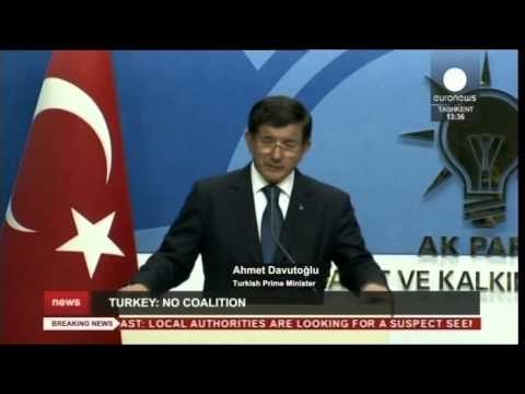 TURQIA PRANE ZGJEDHJEVE TE REJA,DESHTOJNE NEGOCIATAT PER FORMIMIN E KOALICIONIT QEVERISES LAJM