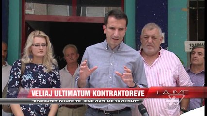 Veliaj ultimatum kontraktorëve - News, Lajme - Vizion Plus