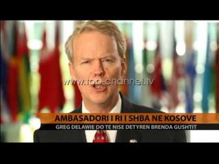 Ambasadori i ri i SHAB në Kosovë - Top Channel Albania - News - Lajme