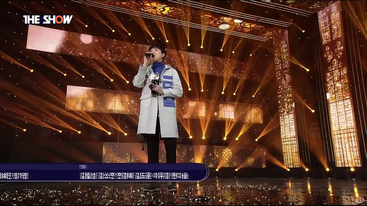 151124 더쇼 이번주 1위 (Winner) LEE HONG GI (이홍기) - Insensible (눈치 없이) @ THE SHOW