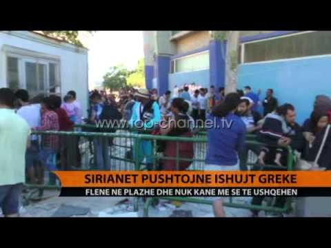 Sirianët pushtojnë ishujt greke - Top Channel Albania - News - Lajme