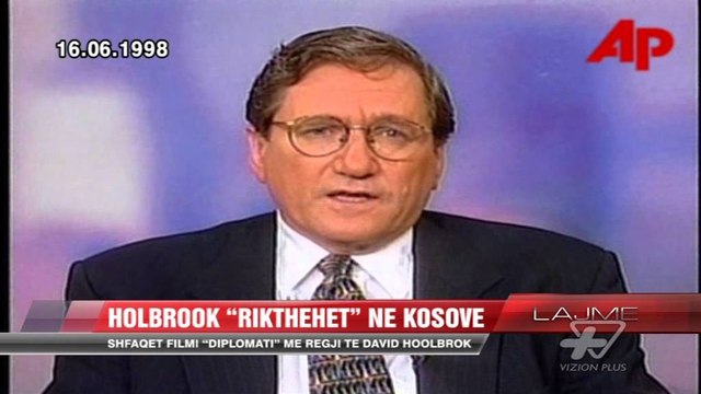 Filmi “Diplomati” dhe roli i Holbrook në Kosovë - News, Lajme - Vizion Plus