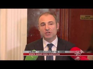 Lirimi i ambasadorit në OSBE, opozita akuza - News, Lajme - Vizion Plus