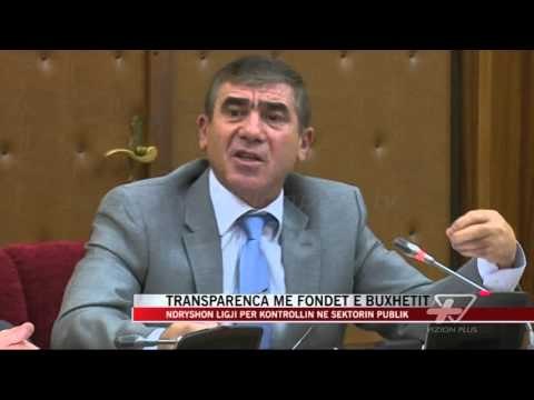 Transparenca me fondet e buxhetit - News, Lajme - Vizion Plus