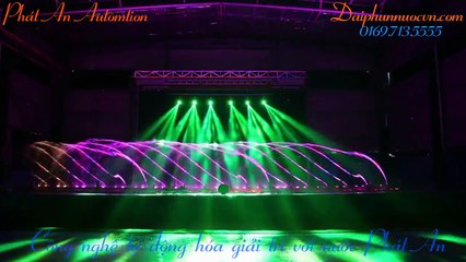 Nhạc nước nghệ thuật theo tần số âm thanh