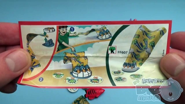 Angry Birds Kinder Surprise Egg Learn-A-Word! Spelling Water Buddies! Lesson 3