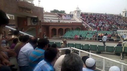 this video is wagah boarder in Lahore pakistan