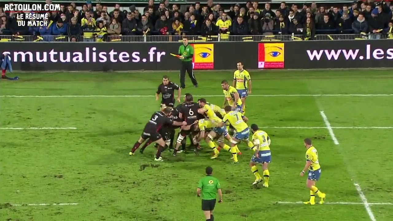 Résumé Clermont / Toulon - TOP14 J9