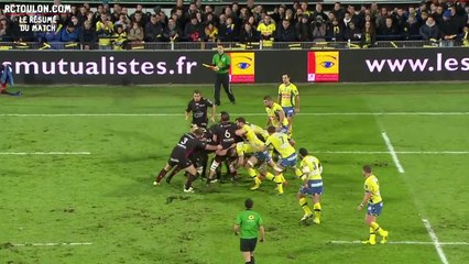 Résumé Clermont / Toulon - TOP14 J9