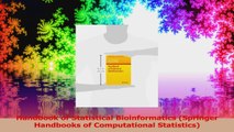 Handbook of Statistical Bioinformatics Springer Handbooks of Computational Statistics Download