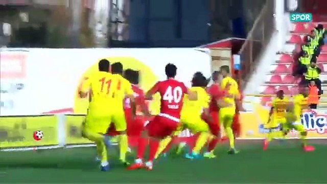 Boluspor 1-2 Göztepe PTT 1.LİG Maç Özeti 13.Hafta (28.11.2015)