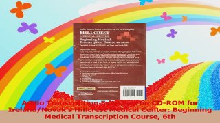 Audio Transcription Exercises on CDROM for IrelandNovaks Hillcrest Medical Center PDF