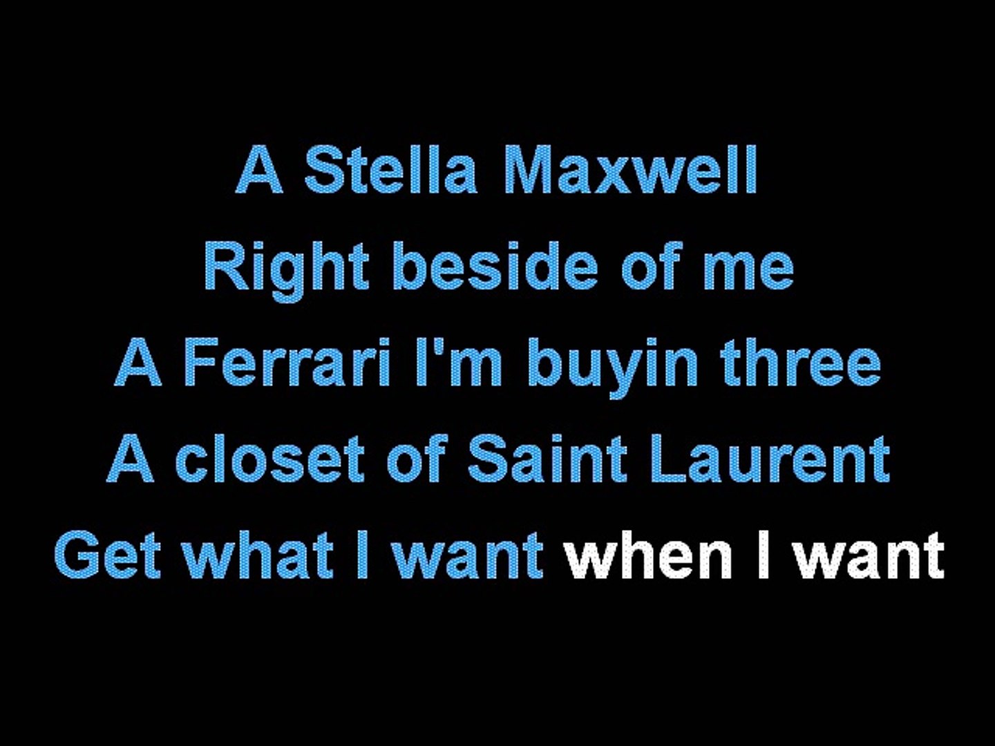 G Eazy Me Myself I Karaoke Lyrics Dailymotion Video