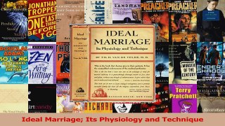Read  Ideal Marriage Its Physiology and Technique Ebook Free