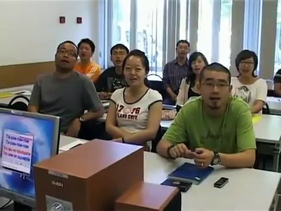 Китайцы поют Антошку