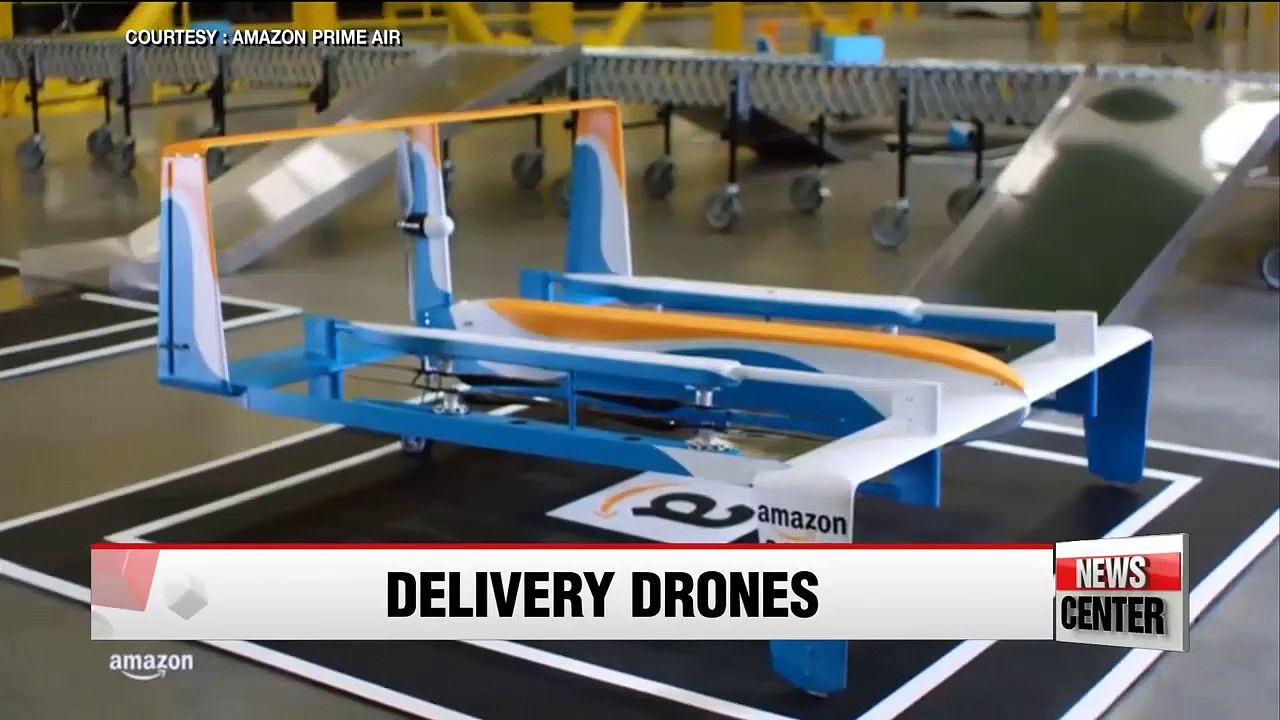 Amazon previews delivery drone prototype