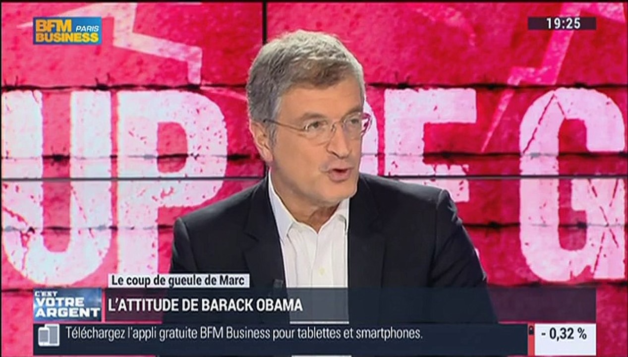 Le Coup de Gueule de Marc : l'attitude de Barack Obama - 27/11
