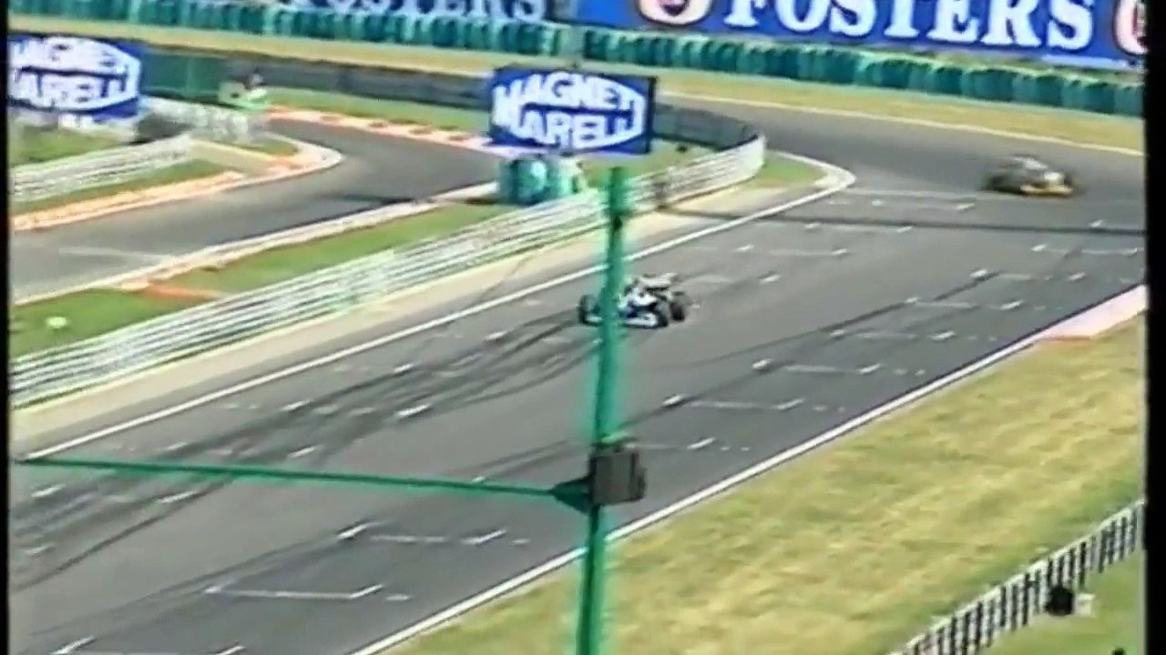 DAMON HILL SECONDO CON LA ARROWS UNGHERIA 1997 FORMULA 1