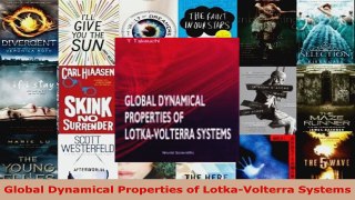 Read  Global Dynamical Properties of LotkaVolterra Systems Ebook Free