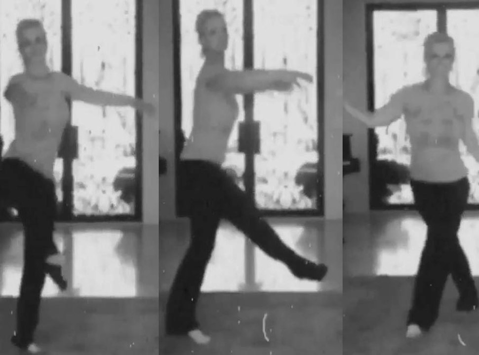 Vidéo : Britney Spears : Elle déclare son amour à Adele en réalisant une magnifique pirouette !