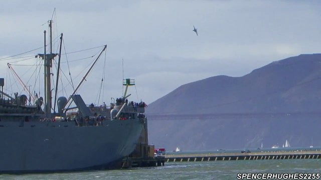 2012 San Francisco Fleet Week F/A 18E Super Hornet Demo (Friday)