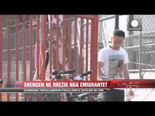 Shengeni në rrezik nga emigrantët - News, Lajme - Vizion Plus