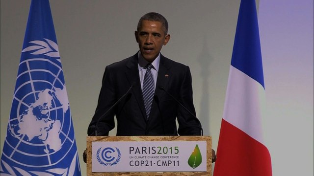 Climat: Obama appelle le monde à être à la hauteur des enjeux 