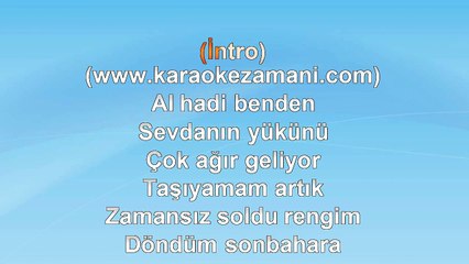 Tarık Mengüç - Rica Ediyorum - 2014 TÜRKÇE KARAOKE