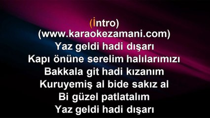 Tarık Mengüç - Sakız (Remix) - 2014 TÜRKÇE KARAOKE