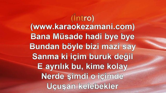 Tarkan - (Ozan Çolakoğlu) - Aşk Gitti Bizden - (2012) TÜRKÇE KARAOKE