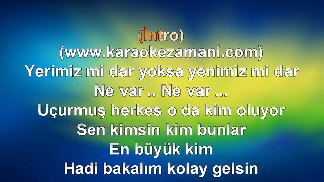 Tarkan - (Ozan Çolakoğlu) - Hadi Bakalım - (2012) TÜRKÇE KARAOKE