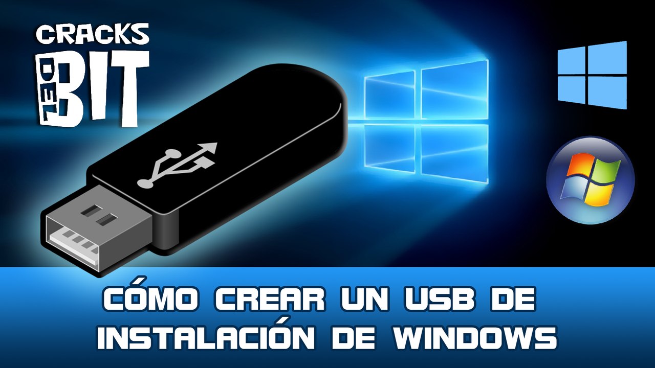 Cómo crear una memoria USB de instalación de WIndows 7/8/10