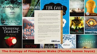 Read  The Ecology of Finnegans Wake Florida James Joyce Ebook Free