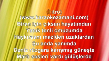 Teoman ‐ Gemiler - 1998 TÜRKÇE KARAOKE