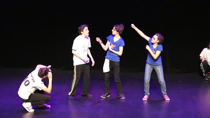 Finale d'Ados en Impro, seconde partie