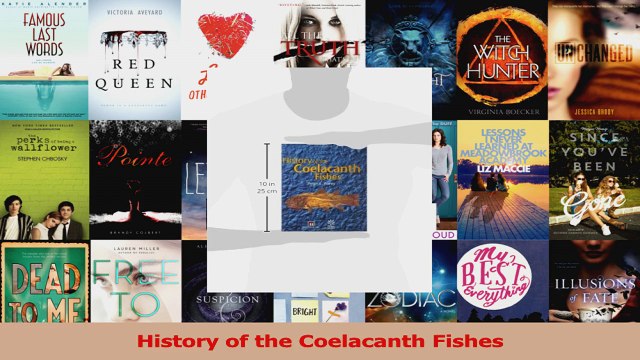PDF Download History of the Coelacanth Fishes PDF Online