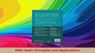 MRI Basic Principles and Applications PDF