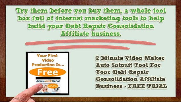 Free Trial Marketing Lead Tools For Debt Repair Consolidation Affiliate Business